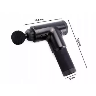 Masážna relaxačná pištoľ DK-157, Čierna
