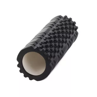 Fitness masážny valec 30x10 cm, Čierna