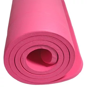 Protišmyková fitness podložka na cvičenie, 1,5cm, Ružová Protišmyková fitness podložka na cvičenie, 1,5cm, Ružová