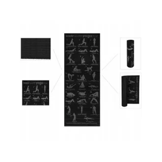 Podložka na jogu BLACK, 61x173x0, 6 cm Podložka na jogu BLACK, 61x173x0, 6 cm