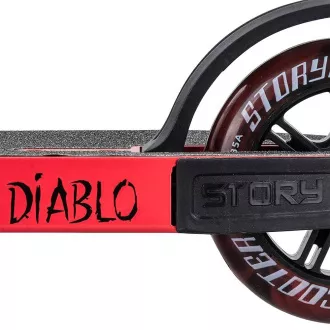 Freestyle kolobežka Story DIABLO Red Black