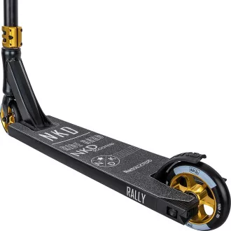 Freestyle kolobežka NKD Rally V4 Black Gold Freestyle kolobežka NKD Rally V4 Black Gold
