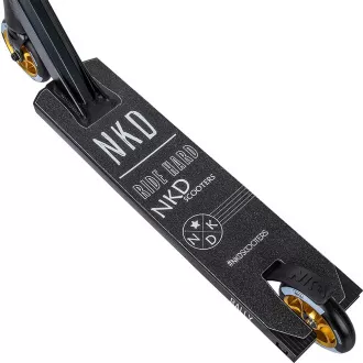 Freestyle kolobežka NKD Rally V4 Black Gold Freestyle kolobežka NKD Rally V4 Black Gold