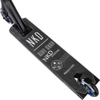 Freestyle kolobežka NKD Rally V4 Black Rainbow Freestyle kolobežka NKD Rally V4 Black Rainbow