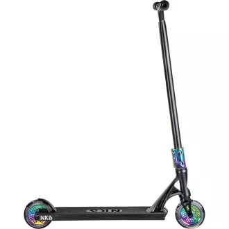 Freestyle kolobežka NKD Extreme, Black-rainbow