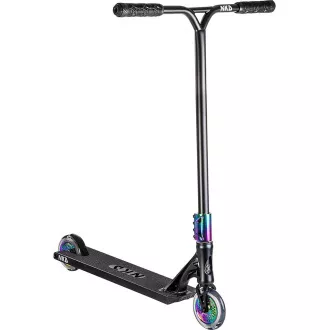 Freestyle kolobežka NKD Extreme, Black-rainbow