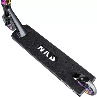 Freestyle kolobežka NKD Extreme, Black-rainbow