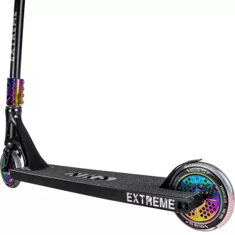 Freestyle kolobežka NKD Extreme, Black-rainbow