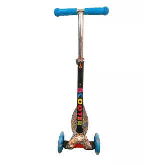 Kolobežka trojkolesová MAXI SCOOTER so svietiacimi kolieskami, BLUE DRAGON Kolobežka trojkolesová MAXI SCOOTER so svietiacimi kolieskami, BLUE DRAGON