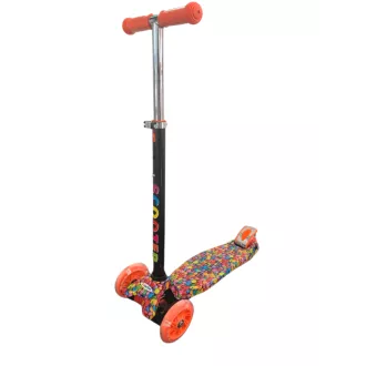 Kolobežka trojkolesová MAXI SCOOTER so svietiacimi kolieskami, BONBON or Kolobežka trojkolesová MAXI SCOOTER so svietiacimi kolieskami, BONBON or
