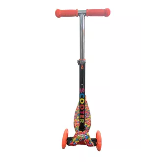 Kolobežka trojkolesová MAXI SCOOTER so svietiacimi kolieskami, BONBON or Kolobežka trojkolesová MAXI SCOOTER so svietiacimi kolieskami, BONBON or