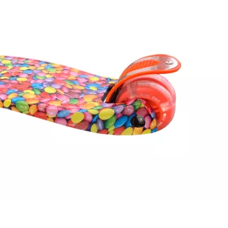 Kolobežka trojkolesová MAXI SCOOTER so svietiacimi kolieskami, BONBON, ružový Kolobežka trojkolesová MAXI SCOOTER so svietiacimi kolieskami, BONBON, ružový