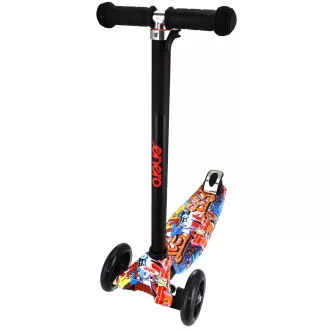 Detská trojkolesová kolobežka MAXI SCOOTER STREET-ART
