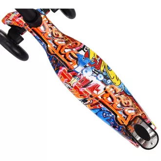 Detská trojkolesová kolobežka MAXI SCOOTER STREET-ART