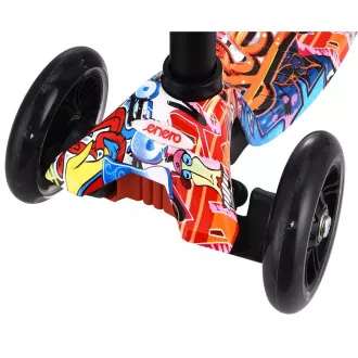 Detská trojkolesová kolobežka MAXI SCOOTER STREET-ART