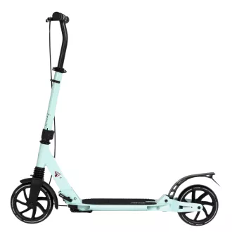 Skladacia kolobežka MOVINO X-Way s ručnou aj nášľapnou brzdou, light mint