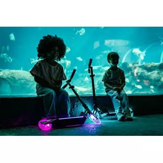 MOVINO COSMO 2 skladacia kolobežka s LED kolesami 120 mm