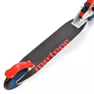 Skladacia kolobežka MTR Sunny V, 120 mm, modro-červená Skladacia kolobežka MTR Sunny V, 120 mm, modro-červená