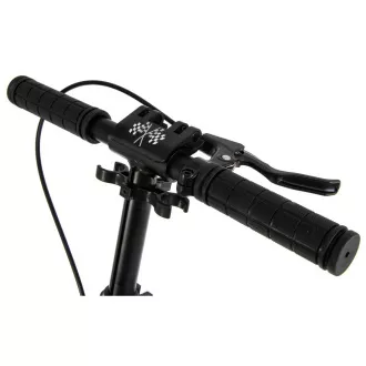 Skladacia kolobežka ENERO ULTRA SPEED s kotúčovou brzdou, 200mm, biela