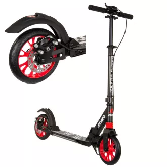 Skladacia kolobežka ENERO ULTRA SPEED s kotúčovou brzdou, 200mm, čierna Skladacia kolobežka ENERO ULTRA SPEED s kotúčovou brzdou, 200mm, čierna