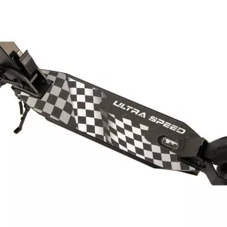 Skladacia kolobežka ENERO ULTRA SPEED s kotúčovou brzdou, 200mm, čierna Skladacia kolobežka ENERO ULTRA SPEED s kotúčovou brzdou, 200mm, čierna