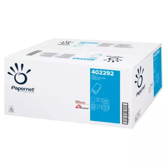 PAPERNET papierový uterák skladu V, 2-vrstvový, 100% celulóza, biely 3150 ks PAPERNET papierový uterák skladu V, 2-vrstvový, 100% celulóza, biely 3150 ks