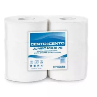 Toaletný papier Cento JUMBO 280 2-vrstvová celulóza, priemer 28 cm návin 260 m Toaletný papier Cento JUMBO 280 2-vrstvová celulóza, priemer 28 cm návin 260 m