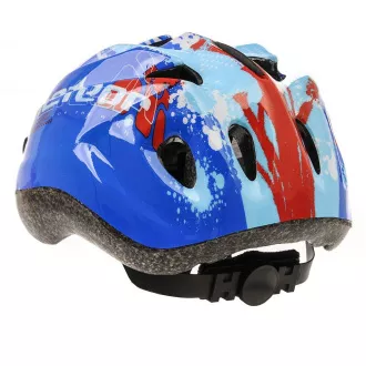 Cyklistická detská prilba MTR BLUE SPLASH, M