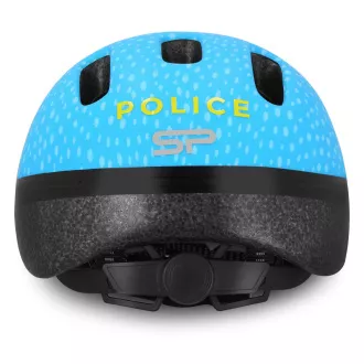 Detská cyklistická prilba FUN POLICE, 52-56 cm