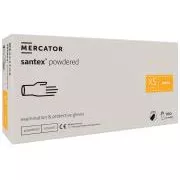 SANTEX POWDERED – Latexové púdrované rukavice telové, 100 ks, XL