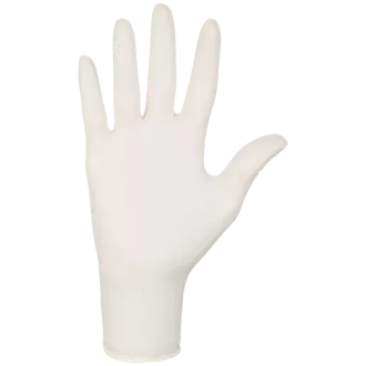 DERMAGEL COATED - Latexové nepudrované rukavice telové, vnútorná vrstva polymér, 100 ks, XL