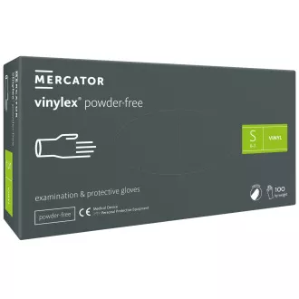 VINYLEX POWDER FREE - Vinylové rukavice (bez púdru) biele, 100 ks, M