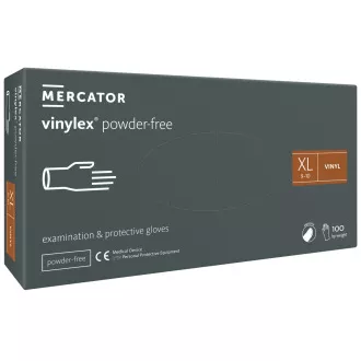 VINYLEX POWDER FREE - Vinylové rukavice (bez púdru) biele, 100 ks, M