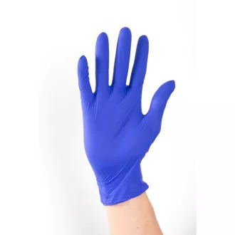 NITRYLEX MAXTER - Nitrilové rukavice (bez púdru) tmavo modré, 100 ks, L