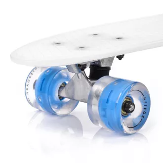Pennyboard MTR GLOW WHITE 56 cm LED kolieska