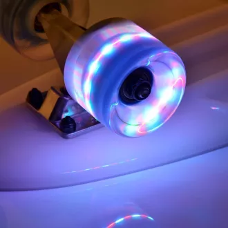 Pennyboard MTR GLOW WHITE 56 cm LED kolieska