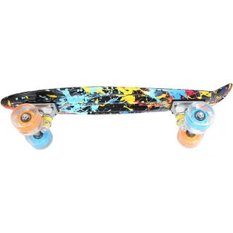Pennyboard ENERO SPLASH, 56 cm s LED kolieskami