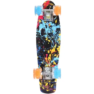 Pennyboard ENERO SPLASH, 56 cm s LED kolieskami
