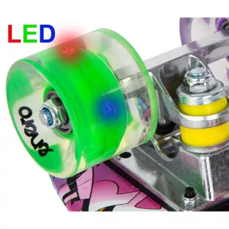 Pennyboard ENERO 56cm s LED kolieskami, VINTAGE Pennyboard ENERO 56cm s LED kolieskami, VINTAGE