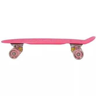 Pennyboard s LED kolieskami, 56 cm PINK Pennyboard s LED kolieskami, 56 cm PINK