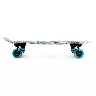 Pennyboard MOVINO Chameleon (DoublePrint) so svietiacimi LED kolieskami, 56cm