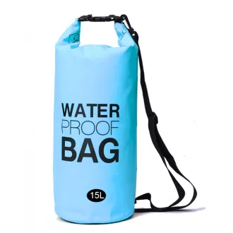 Vodotesný vak Dry Bag 15 l, Modrá