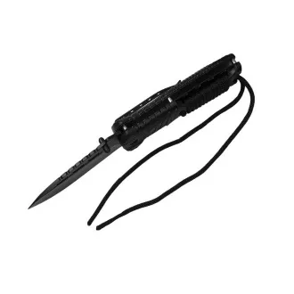 Pružinový nôž s kresadlom 21cm