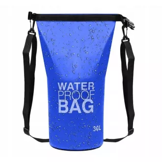 Vodotesný vak Dry Bag 30 l, Modrá