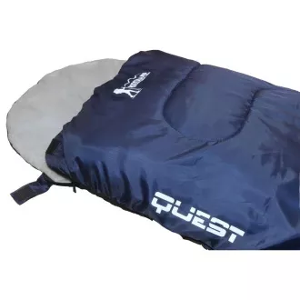 Turistický spací vak Royokamp QUEST 210x70 cm, tmavo modrá, Tmavo modrá