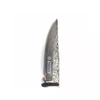 Turistický nôž Kandar so zdobenou čepeľou a rukoväťou, 21 cm