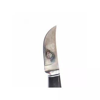 Outdoorový nôž so zdobenou čepeľou, 23 cm