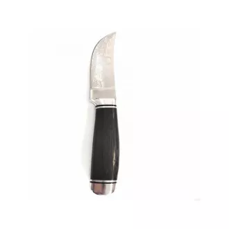 Outdoorový nôž so zdobenou čepeľou, 23 cm