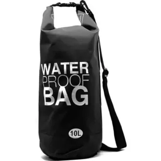 Vodotesný vak Dry Bag 10 l, Sivá
