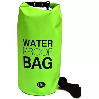 Vodotesný vak Dry Bag 10 l, Sivá